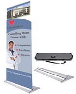 RETRACTABLE BANNER STANDS