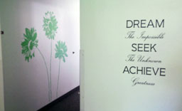 WALL LETTERING